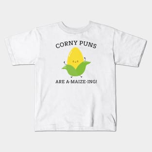 Corny Puns Kids T-Shirt